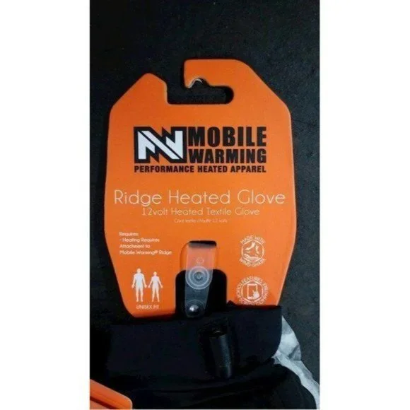 NeW Heated Gloves Mobile Warming Large L Softshell Ridge Heated Glove 12V Winter - Picture 4 of 8